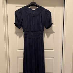 Current air navy blue dress
